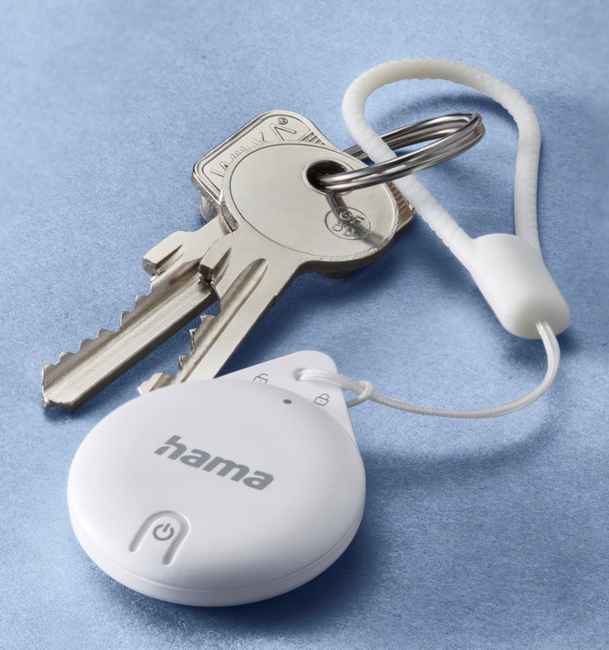 Lokalizator GPS Hama Air-Tag Apple find me Bluetooth biały