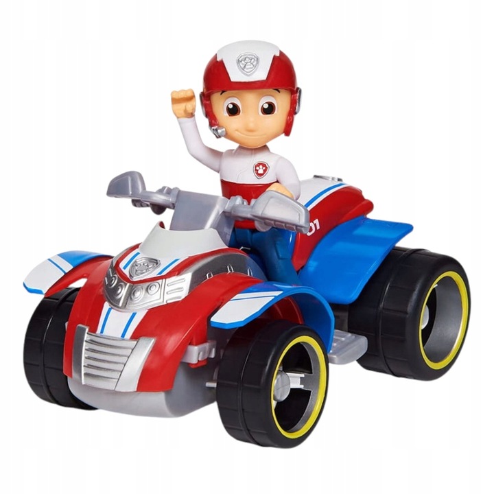 PSI PATROL QUAD POJAZD RATUNKOWY ATV + FIGURKA RYDER