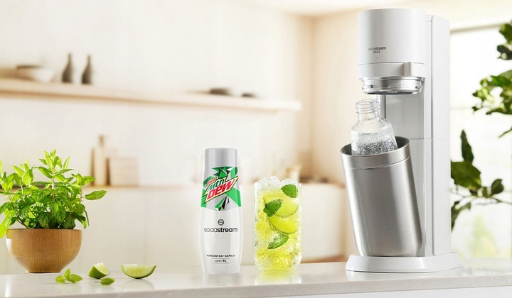 ZESTAW 2SZT MOUNTAIN DEW LIGHT ZERO Syrop SodaStream
