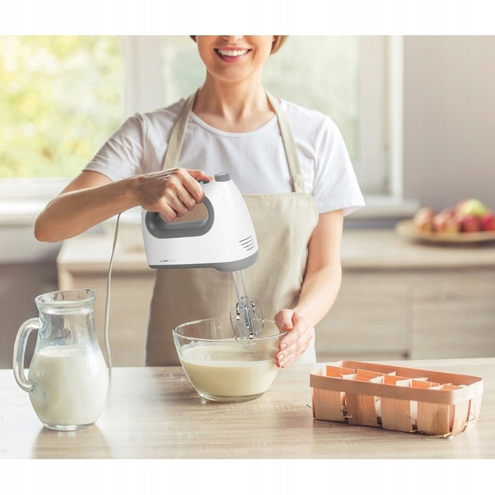 MIKSER RĘCZNY KUCHENNY 5 BIEGÓW TRYB TURBO 400W