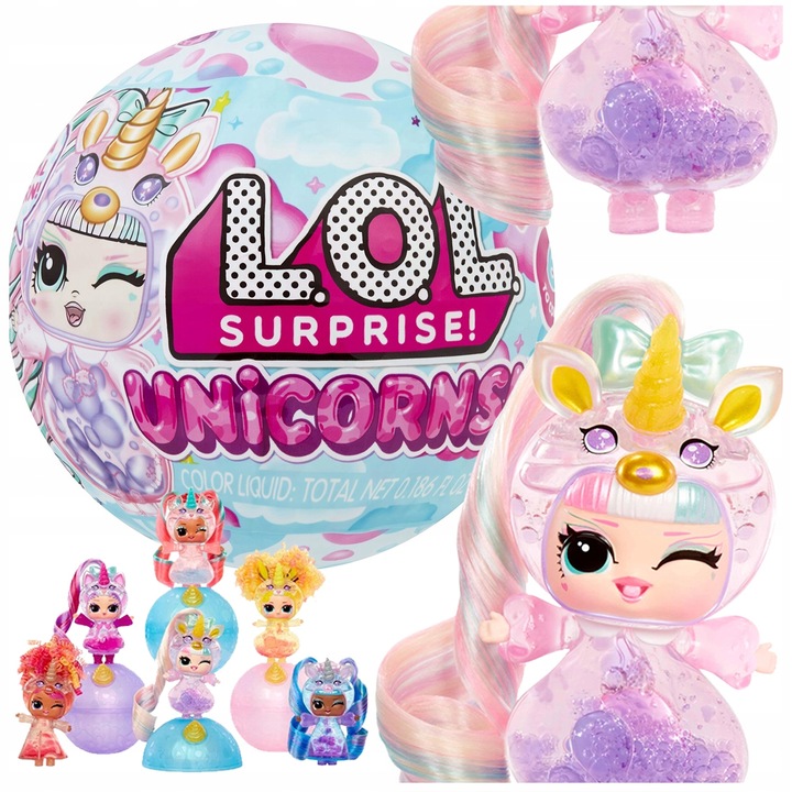 LOL SURPRISE UNICORN LALECZKA JEDNOROŻEC KULA121336