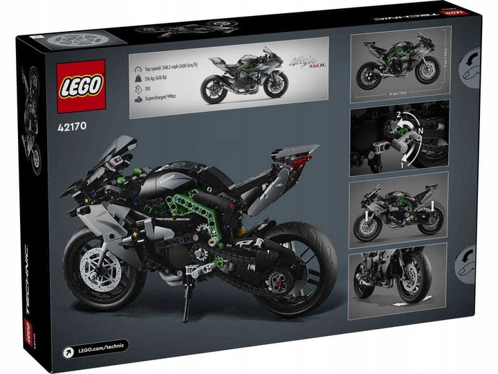 LEGO Technic Motocykl Kawasaki Ninja H2R 42170