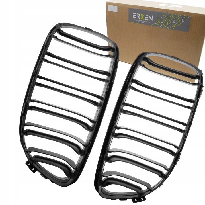 Nerki grill atrapa Czarny połysk do BMW E90 E91lifting 2008-2013