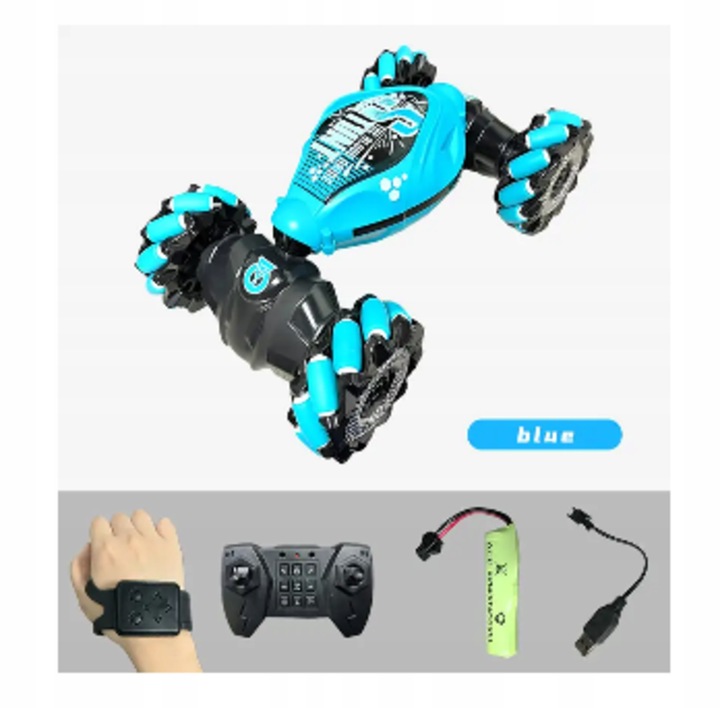 SAMOCHÓD ZDALNIE STEROWANY GESTAMI RĘKI 4 WD 2,4 GHZ