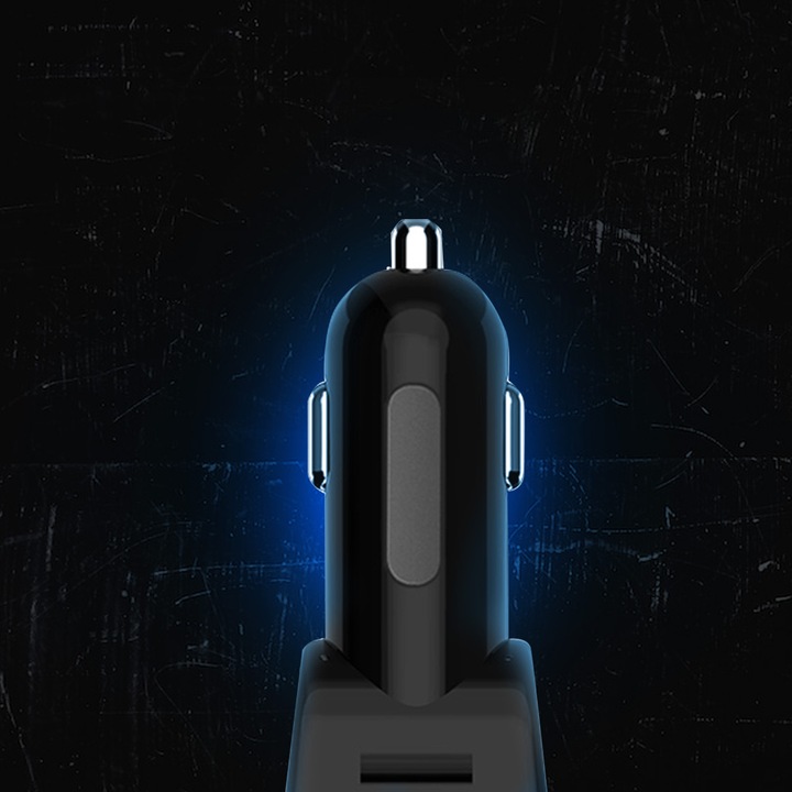 Rozdzielacz Gniazda Zapalniczki 12-24V Ładowarka 2xUSB QC Woltomierz 150W