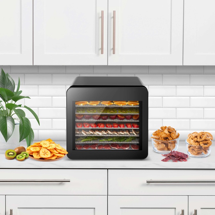 SUSZARKA SPOŻYWCZA DO GRZYBÓW WARZYW OWOCÓW DEHYDRATOR 600W 7 POZIOMÓW