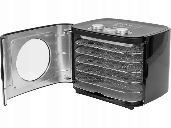 SUSZARKA SPOŻYWCZA 300W 5 TAC DO GRZYBÓW OWOCÓW