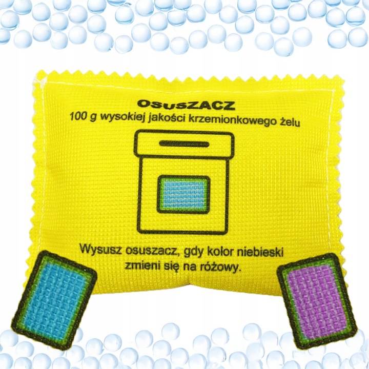 POCHŁANIACZ WILGOCI DUŻY OSUSZACZ samochodu auta 3 SZT