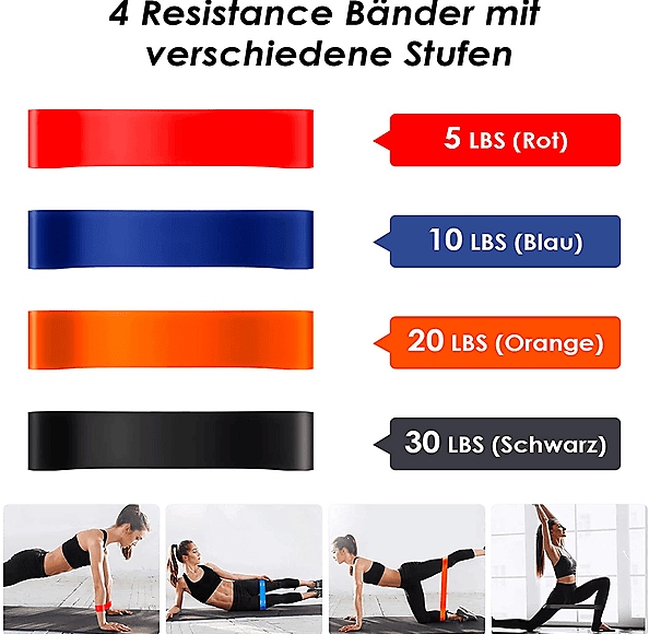 INTEY Zestaw taśm pasów TRX + gumy do ćwiczeń