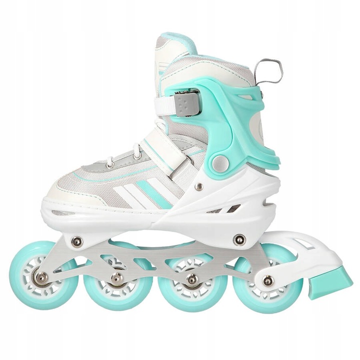 NILS 2w1 Łyżworolki Rolki Regulowane Łyżwy Hokejowe Damskie