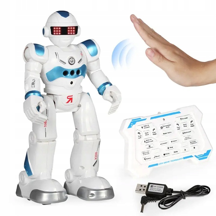 Inteligentny Robot RC dla dzieci z sensorem gestów interaktywny 2.4GHZ