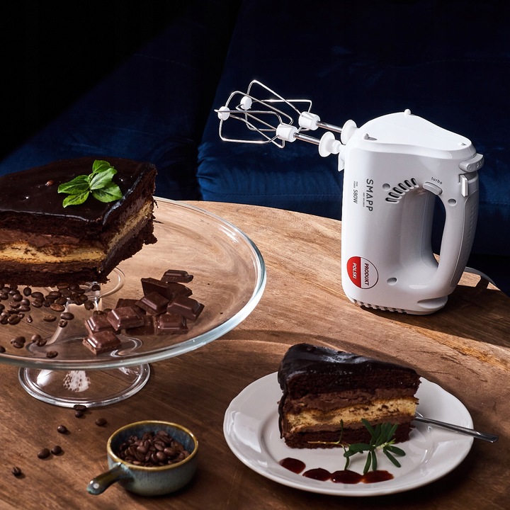 Mikser ręczny SMAPP 451.4 580 W biały + GRATIS