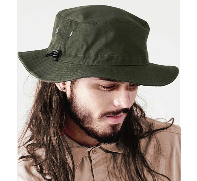 KAPELUSZ BUCKET DAMSKI MĘSKI Z REGULACJĄ PRZECIWSŁONECZNY FILTR UPV 50+