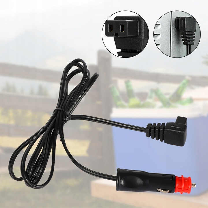 PRZEWÓD KABEL ZASILAJĄCY DO LODÓWKI TURYSTYCZNEJ WAECO DOMETIC 2M 12/24V