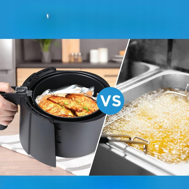 Frytkownica beztłuszczowa Midea MF-TN40D2 1500W 4L 35-200*C Timer 60min 8w1