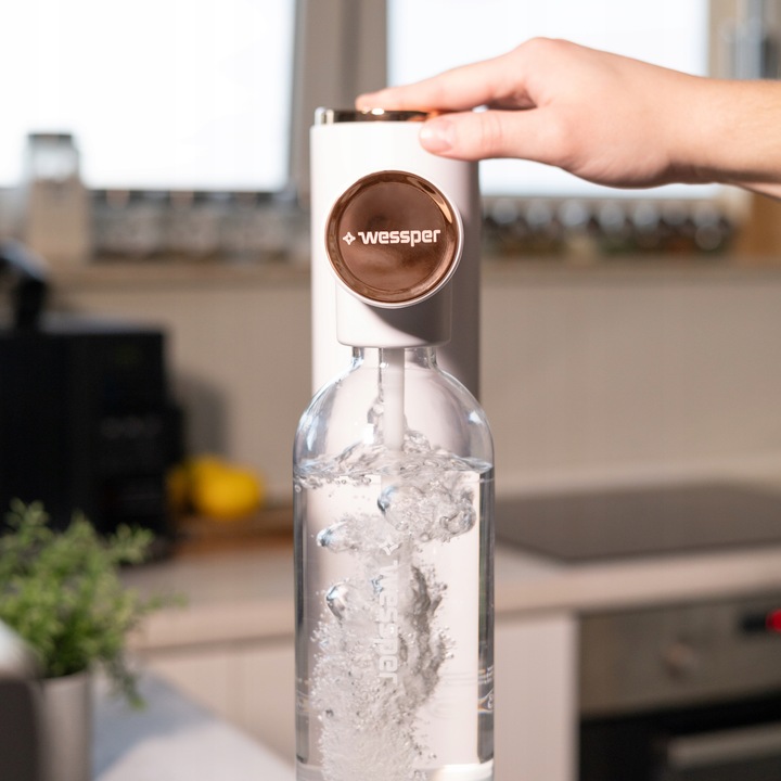SATURATOR WODY GAZOWANEJ WESSPER SODA MAKER CYLINDER CO 2 BUTELKA NA WODĘ