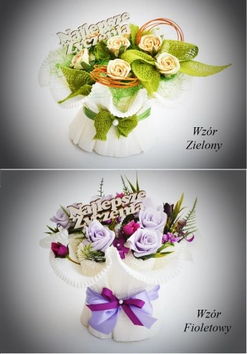 Super Prezent na urodziny imienin Oryginalny Praktyczny Bukiet z Ręczników