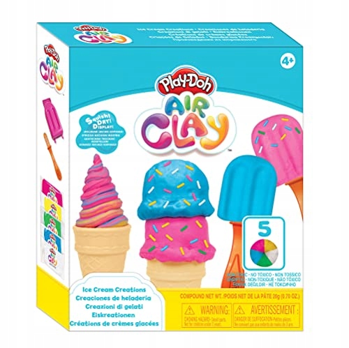 PLAY DOH Air Clay Ice Cream Creations lody zabawka kreatywna