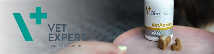 Preparat dla psów i kotów witaminy minerał Vet Expert Vetaminex 60 kapsułek