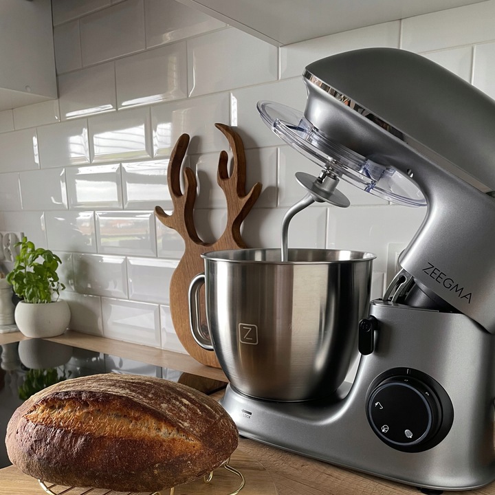 ROBOT Kuchenny Planetarny MIKSER 2200W XXL Duży Misa 6,5l 3 Końcówki