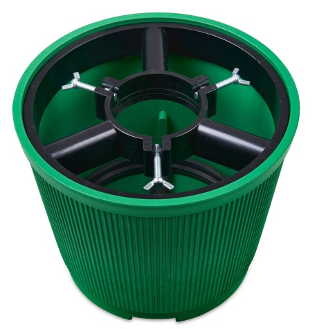 Stojak pod choinkę, EKO stojak , KUBEŁKOWY 10L