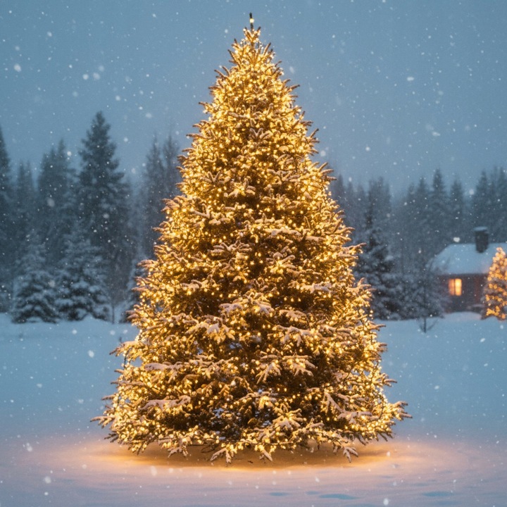 LAMPKI CHOINKOWE CIEPŁE ZEWNĘTRZNE ŚWIĄTECZNE 8 TRYBÓW 500 LED 35M