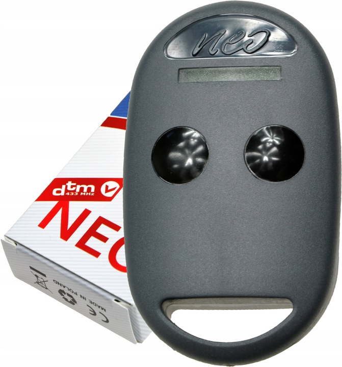 DTM NEO NEO2SZA NEO 2 SZARY PILOT DO BRAMY GARAŻU + BATERIA 433MHz ORYGINAŁ
