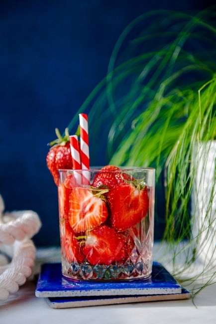 Szklanki niskie GLASMARK zestaw 6szt szlifowane drink whisky 280ml