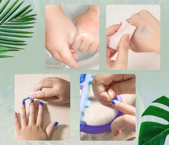 KUFEREK KOSMETYKÓW Zestaw do MAKIJAŻU I PAZNOKCI DLA DZIECI DOMOWE SPA