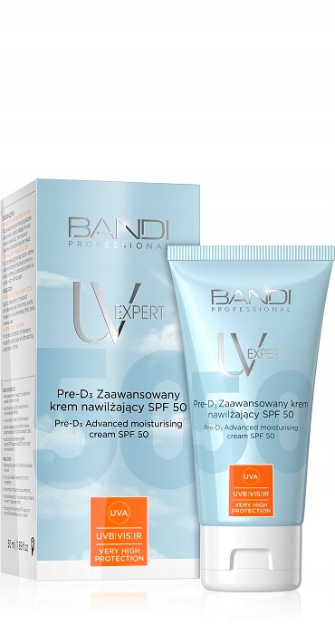 Bandi UV EXPERT KREM SPF 50 na dzień NAWILŻAJĄCY EXP 10/2025
