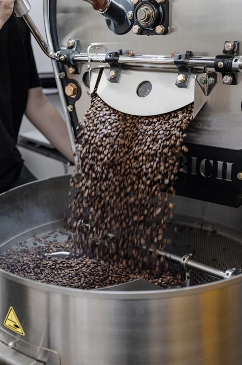 KAWA ZIARNISTA 2kg BRAZYLIA blend ŚwieżoPalona do KAW MLECZNYCH do EKSPRESU