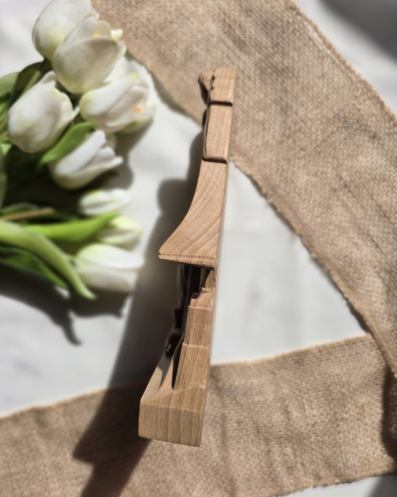 SZOPKA BOŻONARODZENIOWA Z LITEGO DREWNA ŚWIĘTA RODZINA PREZENT Z GRAWEREM