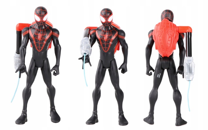 ZESTAW 4 FIGUREK SPIDERMAN VENOM GOBLIN MILES MORALES +2 POJAZDY +AKCESORIA