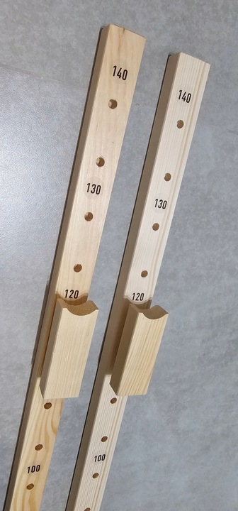 Przeszkoda hobby horse 140 cm z poprzeczką 100 cm prezent dla dziecka