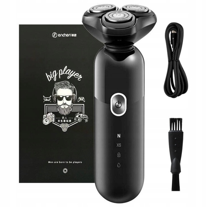 GOLARKA ELEKTRYCZNA MASZYNKA DO GOLENIA ENCHEN MĘSKA MOCHA DO ZAROSTU