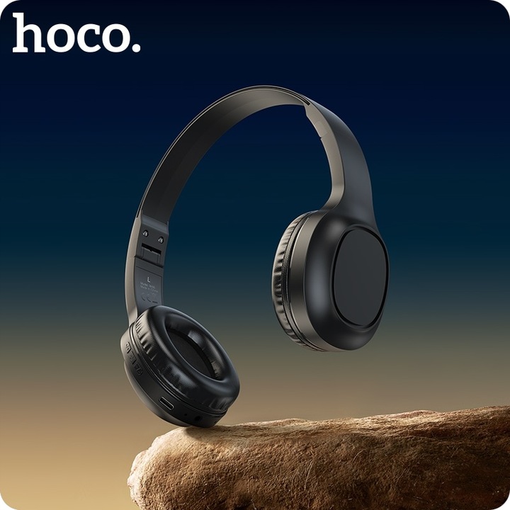 Słuchawki bezprzewodowe nauszne Bluetooth 5.3 20h 180h Typ Typu C USB-C