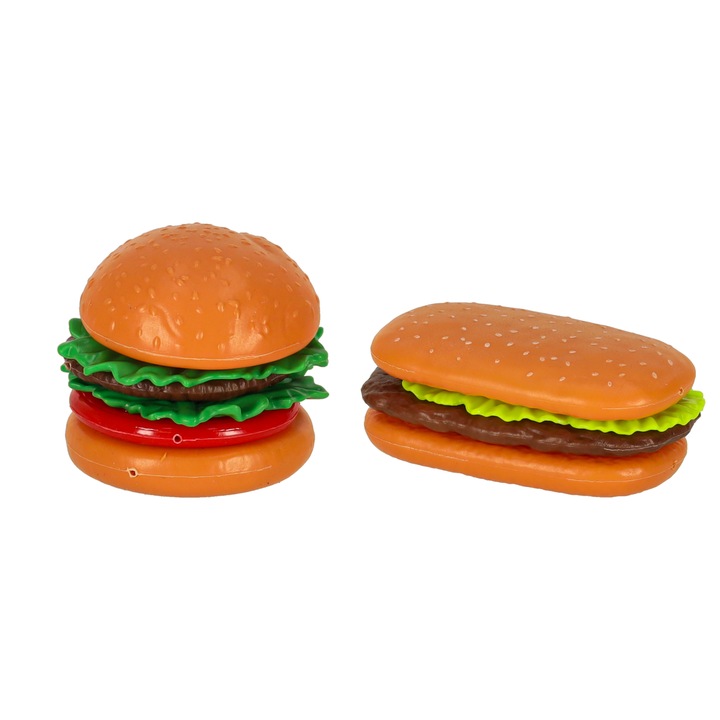 ZABAWKOWE JEDZENIE AKCESORIA DO KUCHNI DLA DZIECI PLASTIKOWE ZESTAW 56 EL.