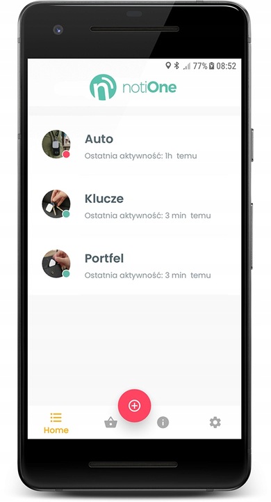 Lokalizator kluczy NotiOne Go Plus