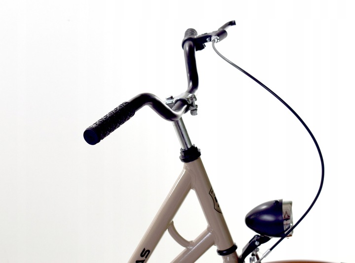 Rower Damski Polski Miejski 28 Retro + kosz