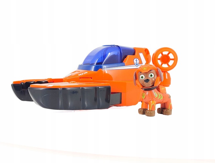 PSI PATROL AQUA PUPS ZESTAW POJAZD Z FIGURKĄ ZUMA