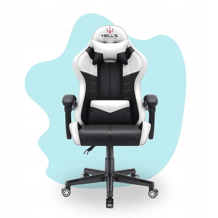 FOTEL GAMINGOWY DLA GRACZA BIUROWY HELL'S