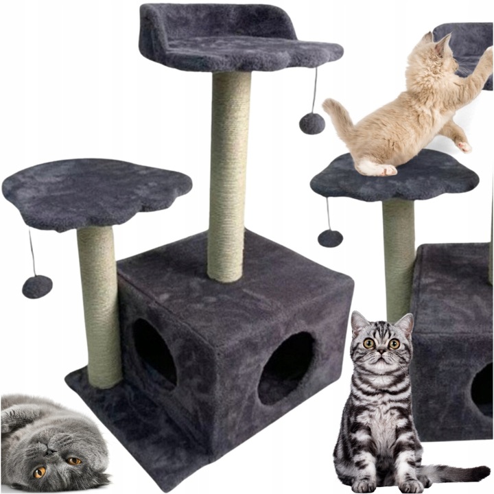 DRAPAK DLA KOTA DOMEK LEGOWISKO SŁUPEK MYSZKA