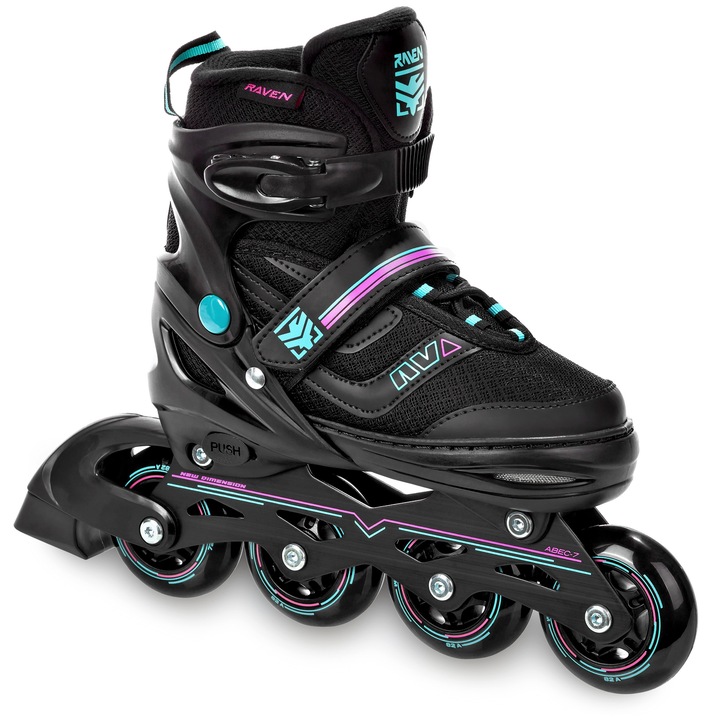 Rolki Regulowane RAVEN Drill Mint/Pink 38-42
