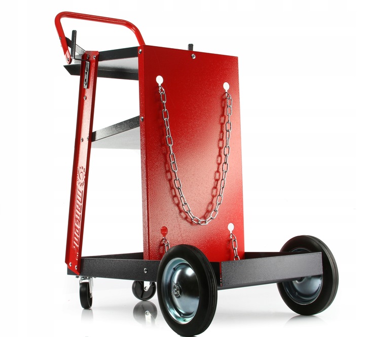 WÓZEK SPAWALNICZY DO SPAWAREK z półką na butle