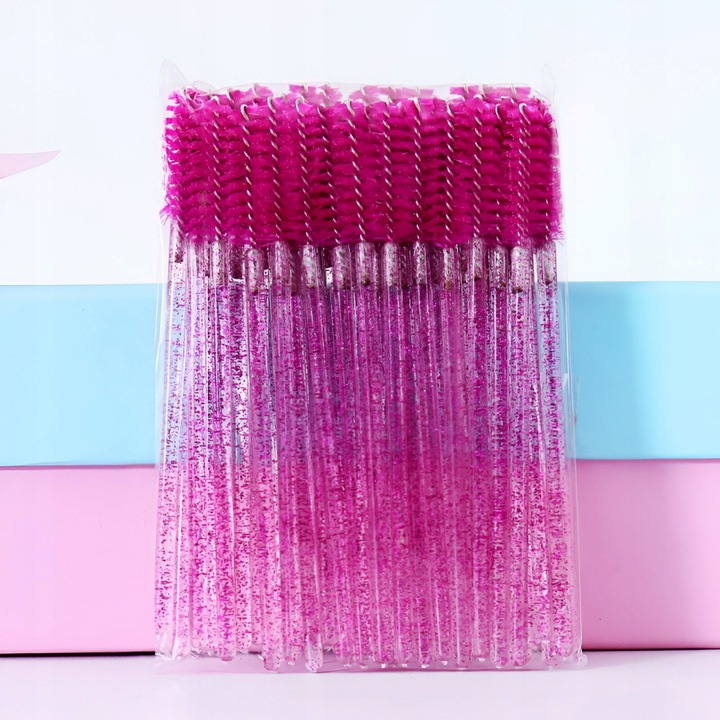 SZCZOTECZKA SPIRALNA DO RZĘS BRWI SPIRALKA 50SZT