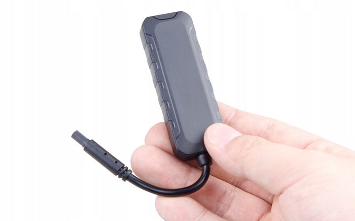 Lokalizator GPS mini Nadajnik Samochodowy Motocyklowy Pojazdu 9-90V SIM SMS