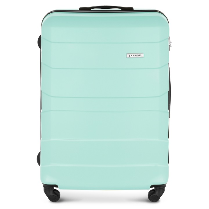 Duża WALIZKA Podróżna BAGAŻ REJESTROWANY twarda POJEMNA TORBA XXL mięta