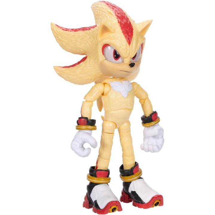 Sonic the hedgehog 3 Figurka Super Shadow 13cm Jakks Szybki jak błyskawica
