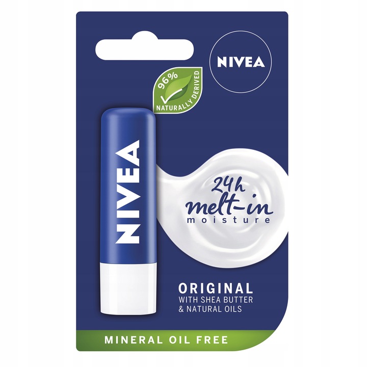 NIVEA Pomadka ochronna do ust Original Care