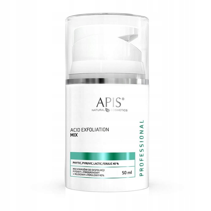 Apis - Mix kwasów 40% - Fitowy, pirogronowy, mlekowy i ferulowy 50ml